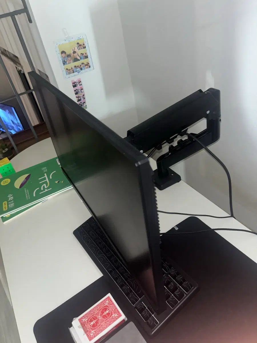 한성240hz모니터+모니터암공짜