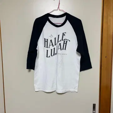 HALLE LUJAH Casting Crowns 래글런 7부 소매 T셔츠