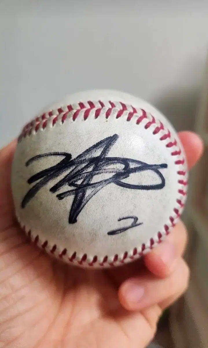 두산 김민석 kbo 공인구 친필 싸인볼