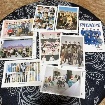 SEVENTEEN 포토 카드 9장 세트