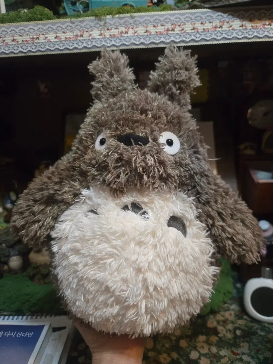 희귀 30cm 고전 녹토토로 인형