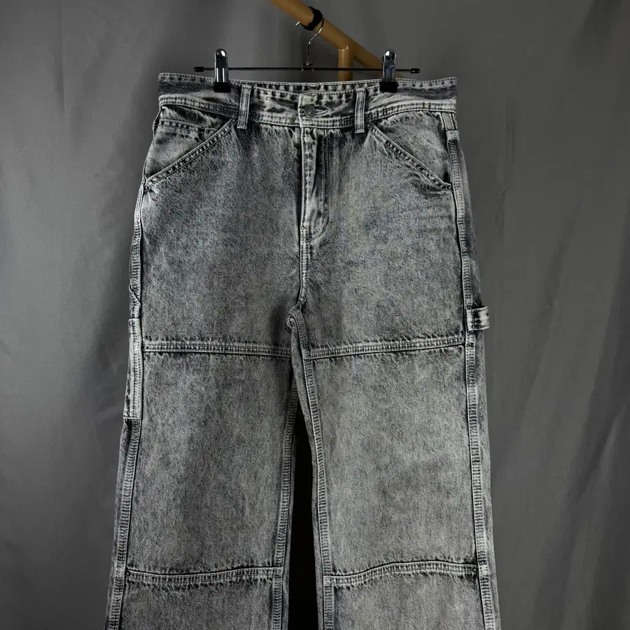 46size ) 메종미네드 스프레드 카펜터 데님팬츠