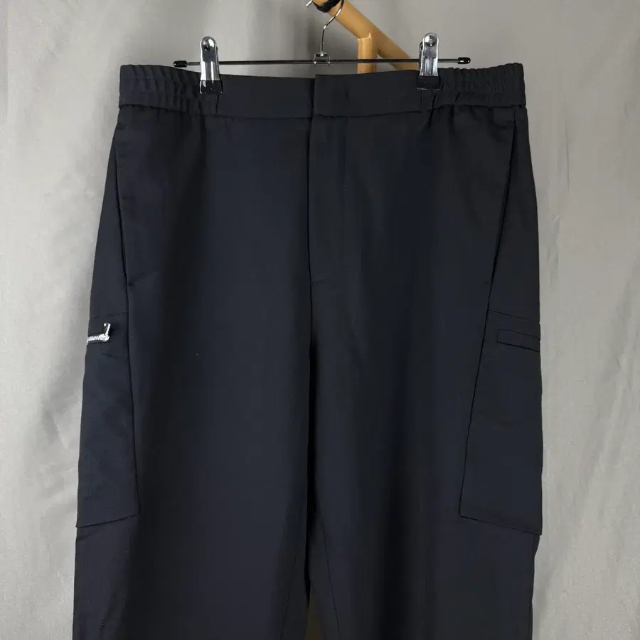 86size ) 한섬 시스템옴므 사이드짚 밴딩 조거팬츠