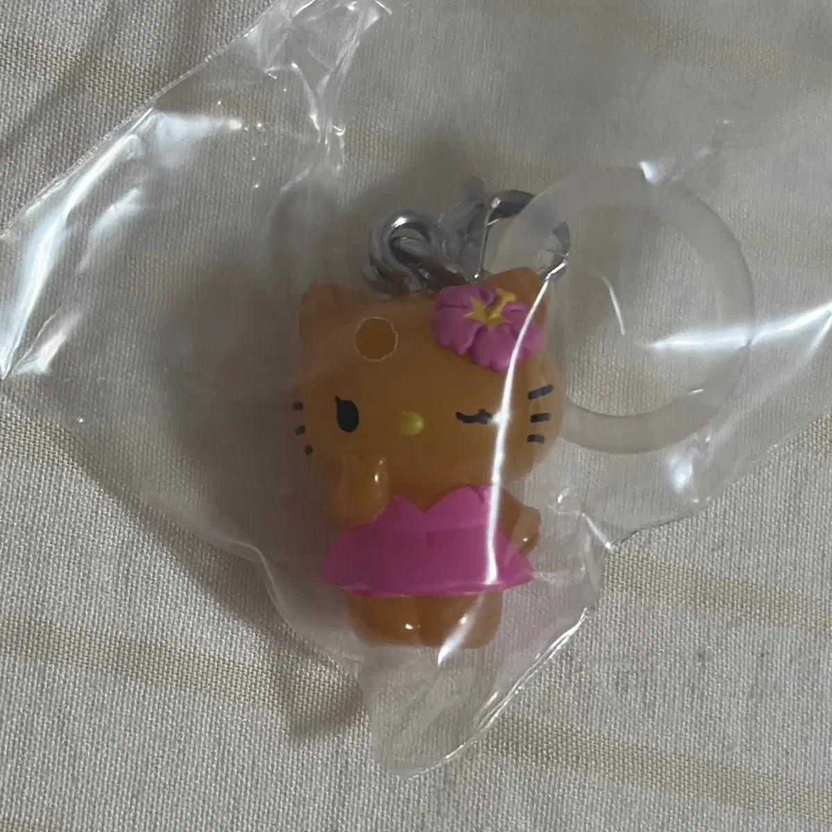 헬로키티 메지루시 태닝키티 가챠