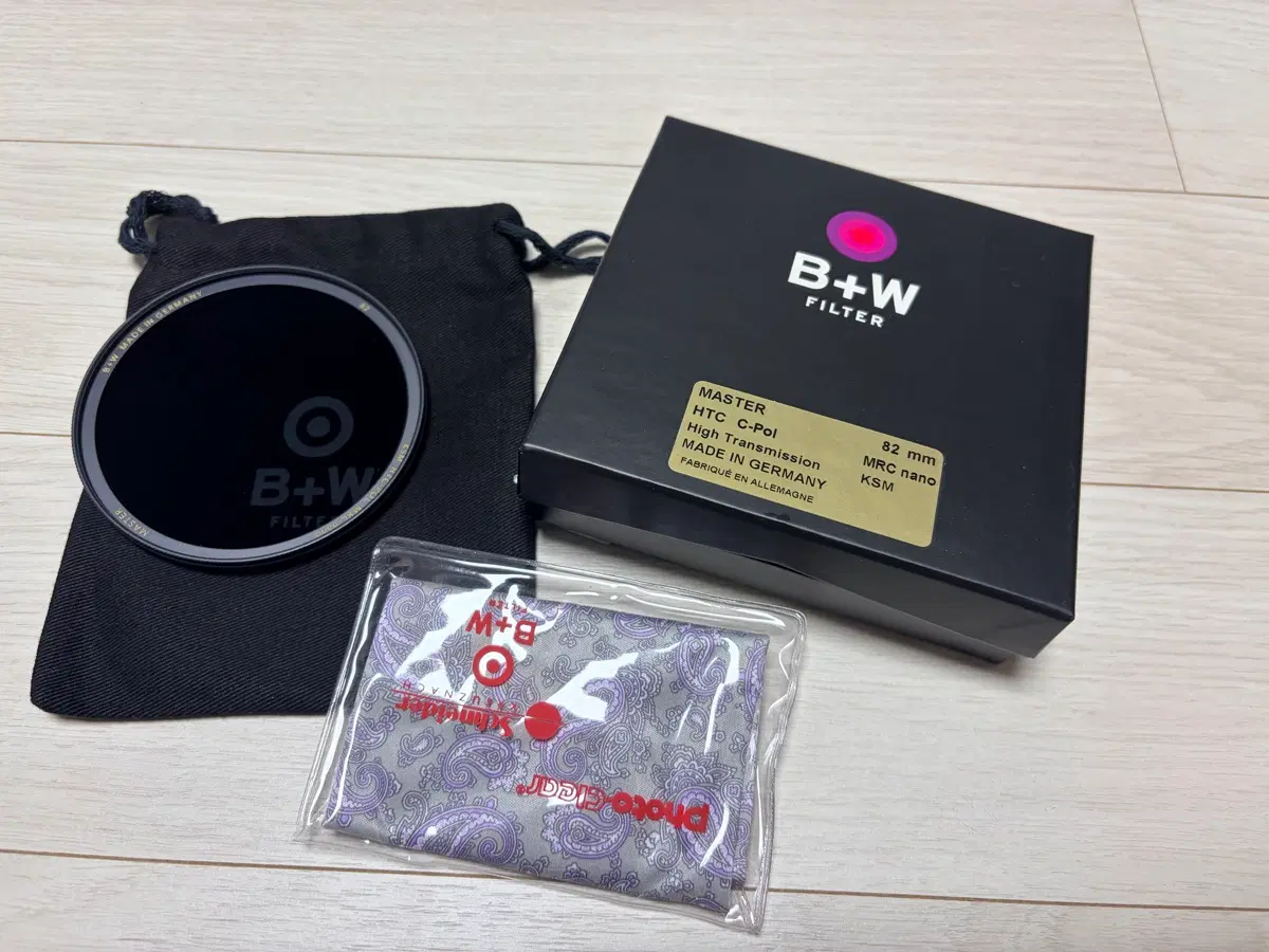 슈나이더 B+W KSM CPL 82mm / MASTER HTC MRC nano
