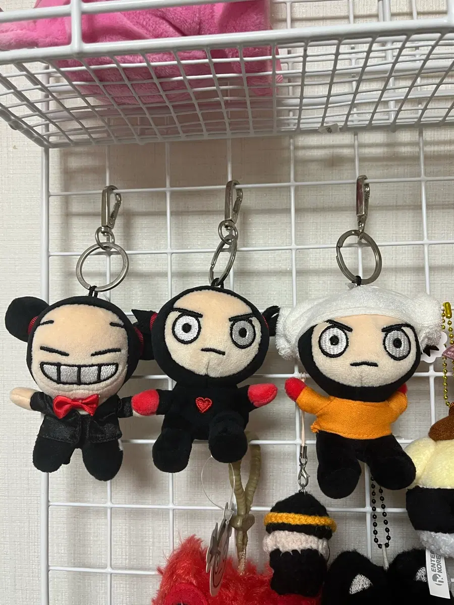뿌까 인형 키링