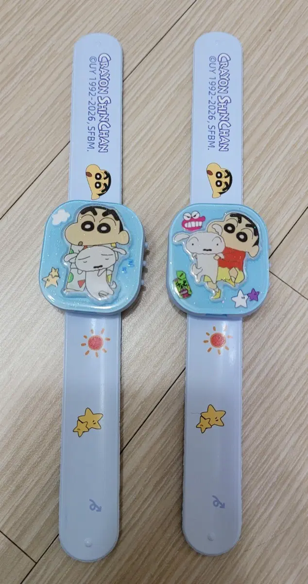 짱구 원터치 전자 손목시계