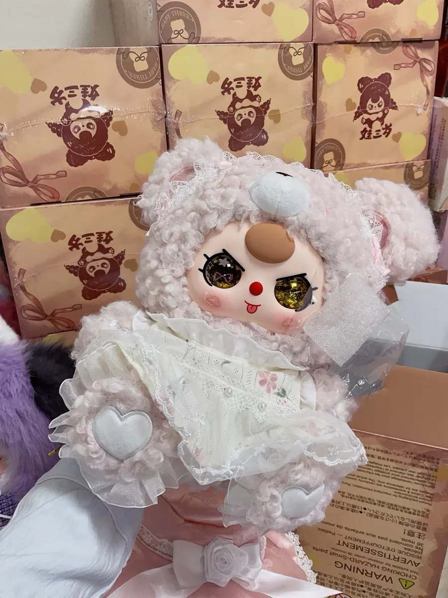 베이비쓰리400 곰돌이 곰인형 신상 핑크곰