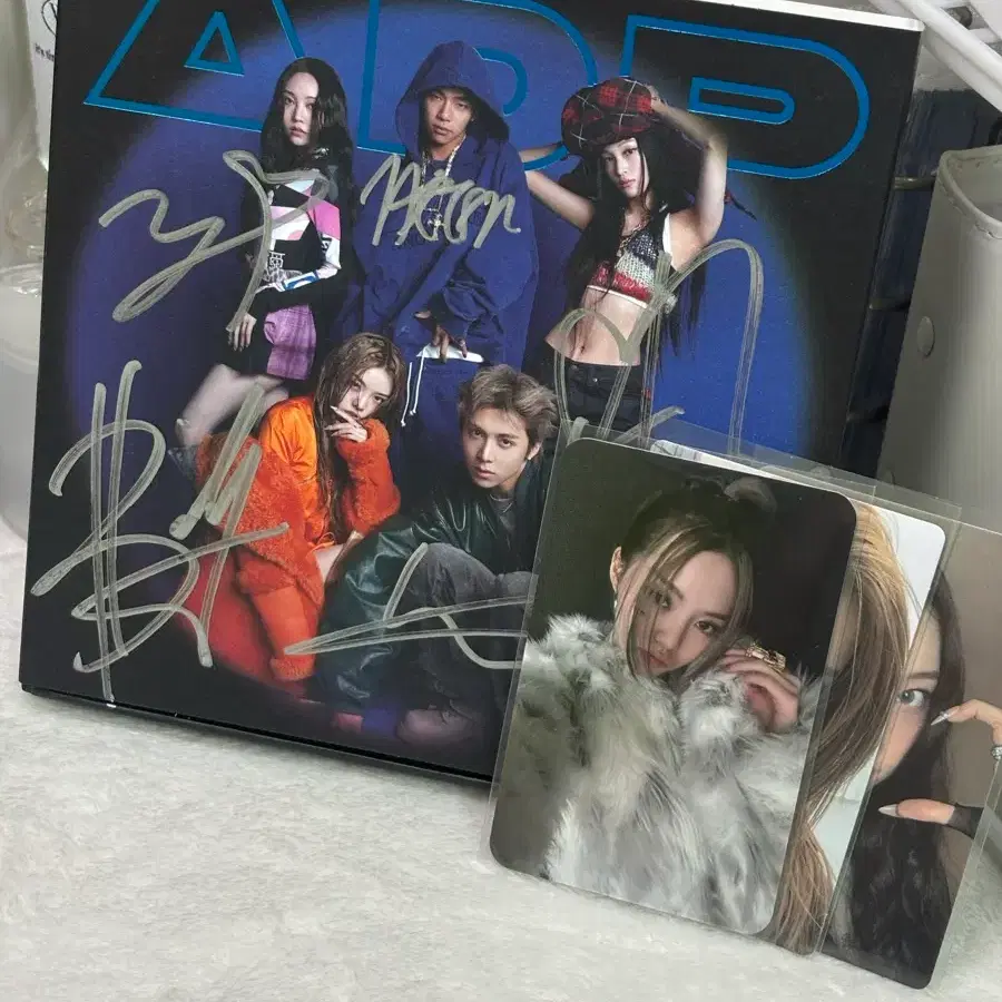 올데프 엠웨이브 싸인앨범양도+베일리 특전