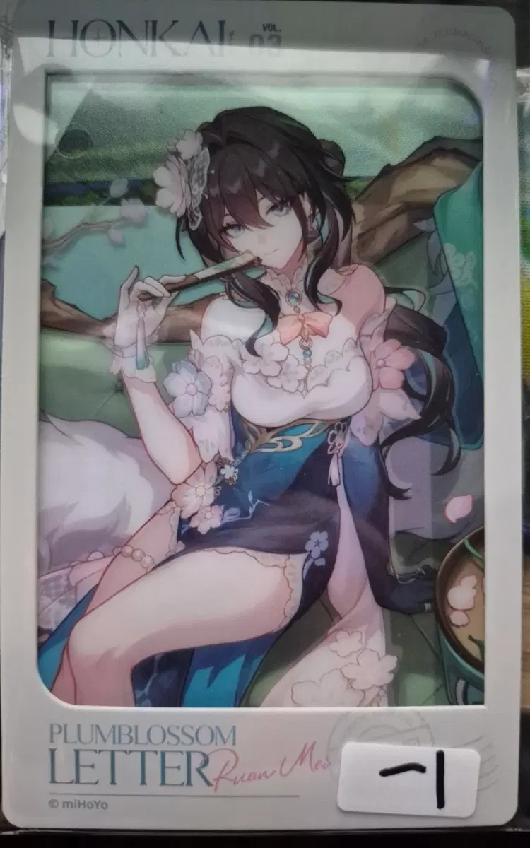 붕괴 스타레일 인상시리즈 특전 완매 투명 포토카드 (미개봉)