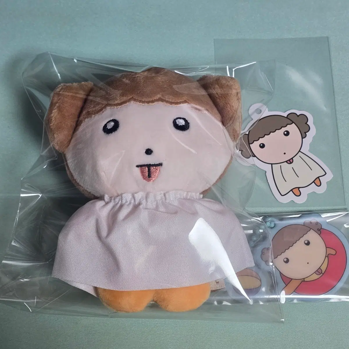 마루는 강쥐 인형 키링 미용실 마루
