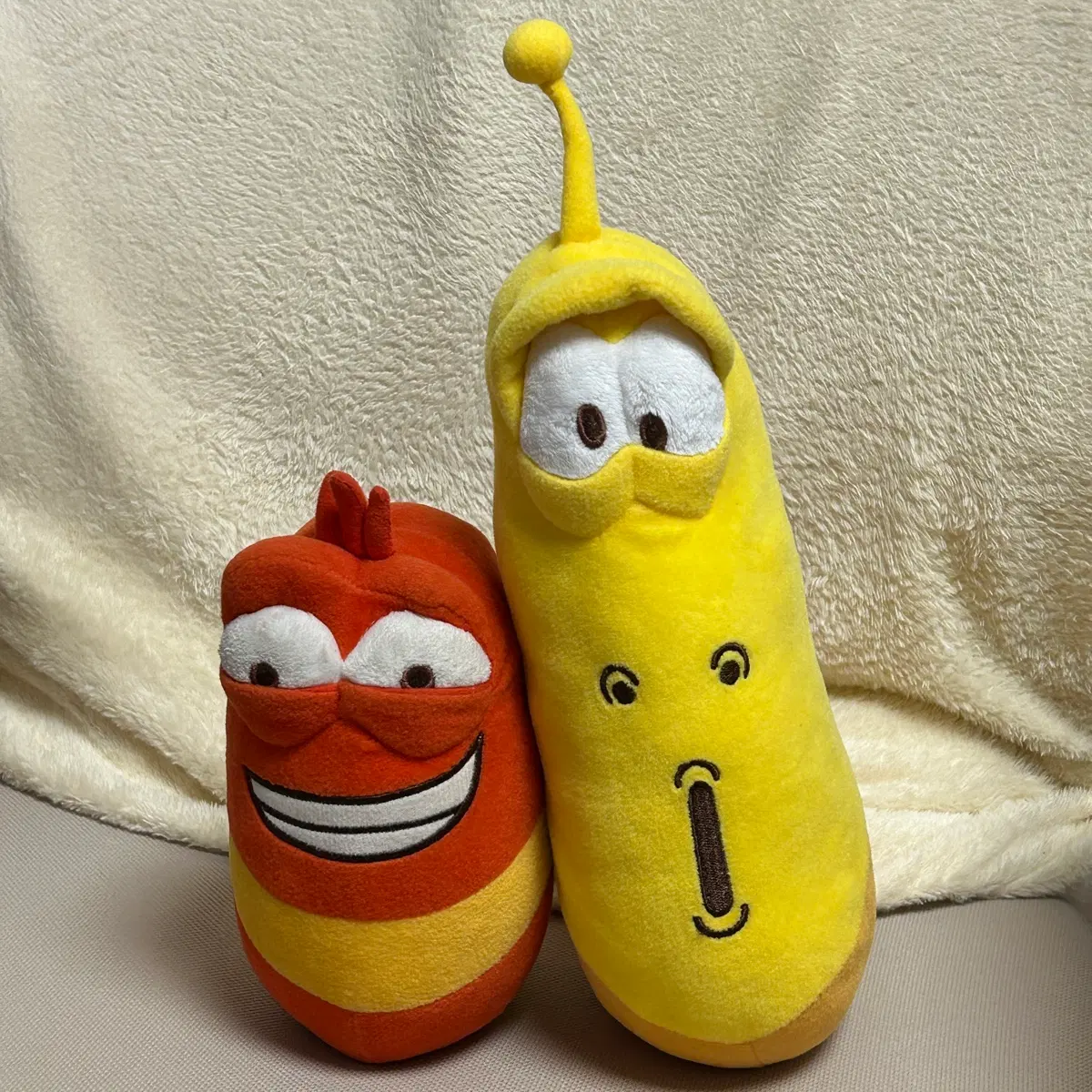 고전 라바 인형 레드&옐로우 세트