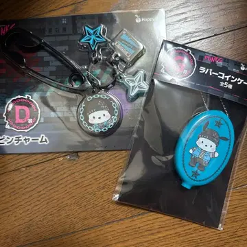 산리오 PUNK 제일복권 포차코 핑 참 러버 코인 케이스