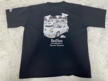 [ 이니셜 D ] 타카하시 케이스케 시마무라 RedSuns 티셔츠 L 사이즈 RX-7