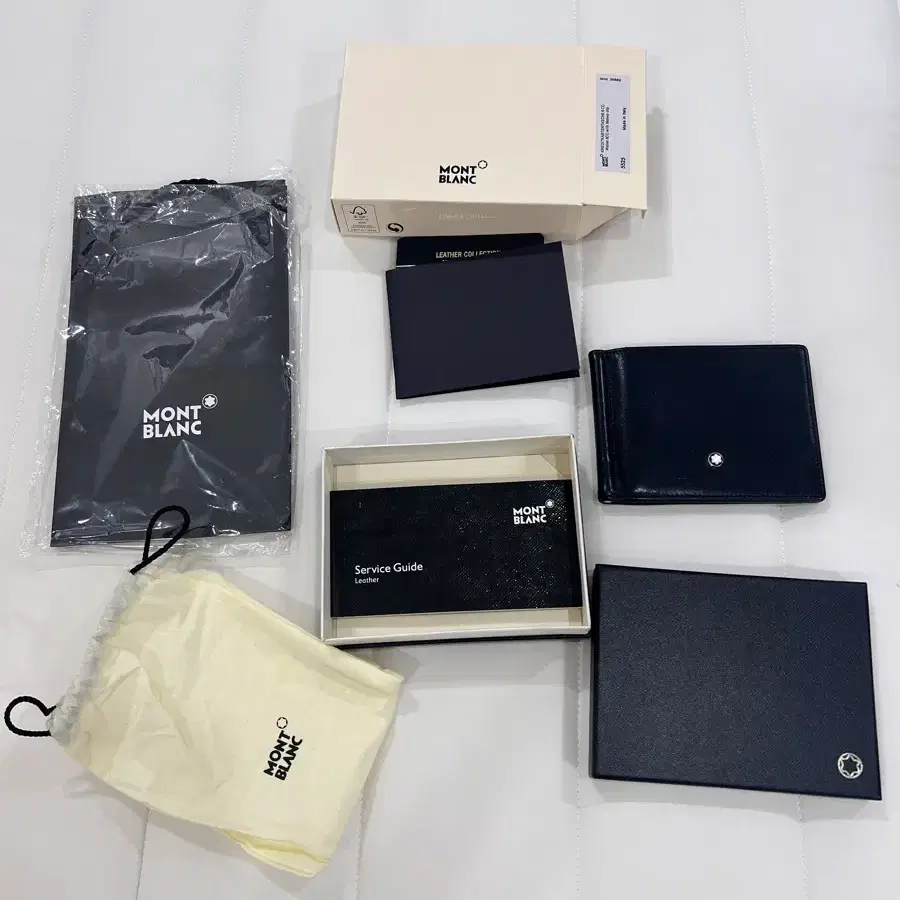 몽블랑 마이스터 스튁 6cc 머니클립 지갑 풀박스