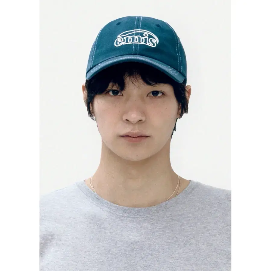이미스 스티치 볼캡 네이비 판매