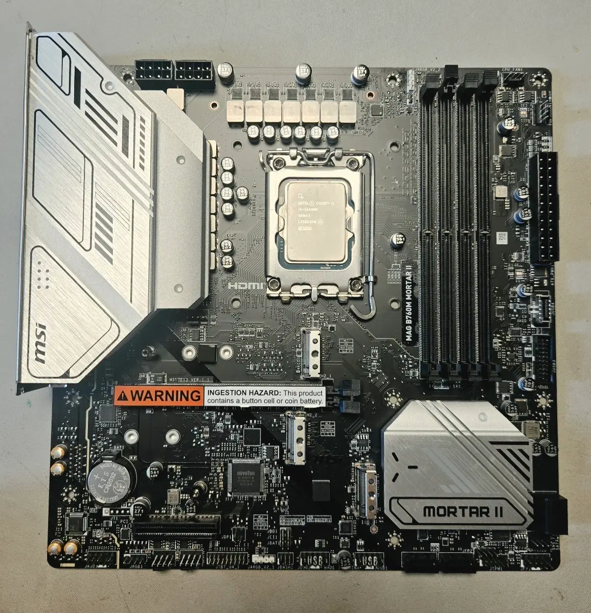 MSI MAG B760M MORTAR II 메인보드