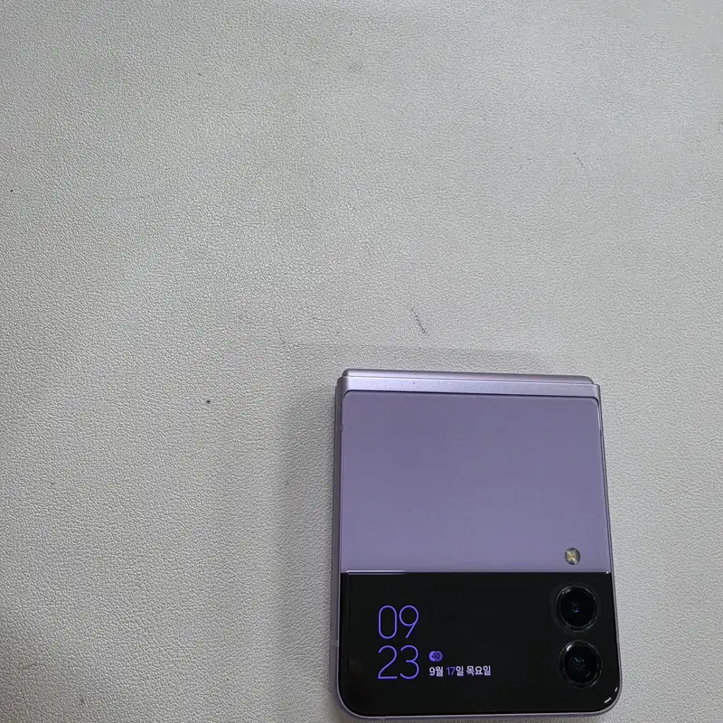 갤럭시 Z플립3 라벤더 무잔상 정상공기기 중고폰