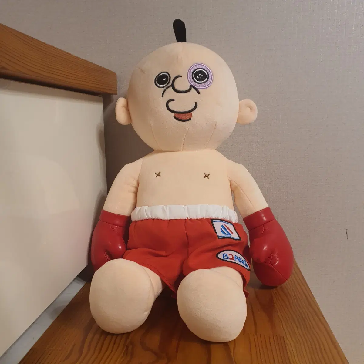 인형 4종 세트 (복서/곰돌이/앵무새/버버리)