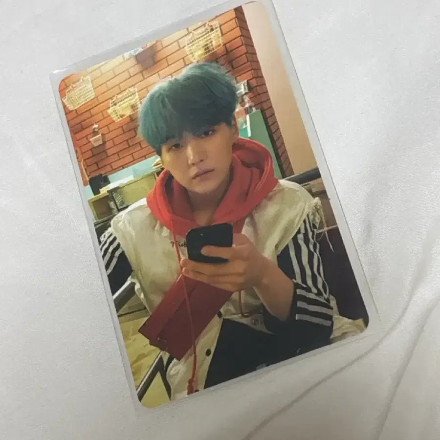 방탄소년단 윤기 포토카드 러브유어셀프