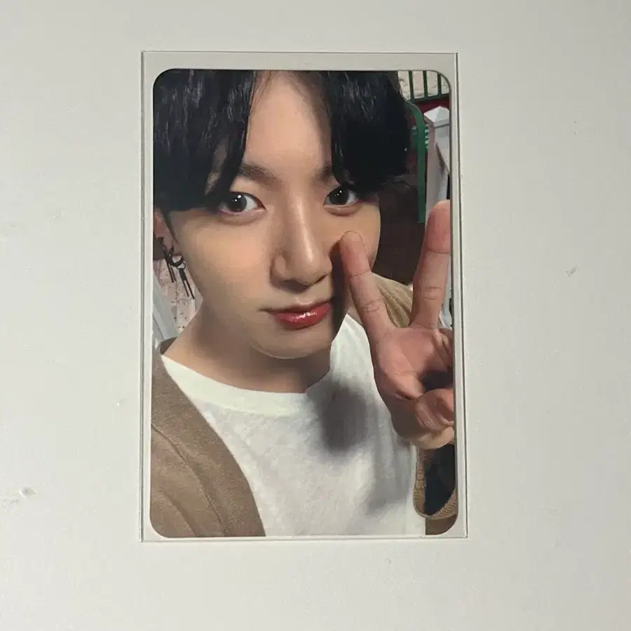 방탄소년단 정국 통상반 포카 bts jk pc