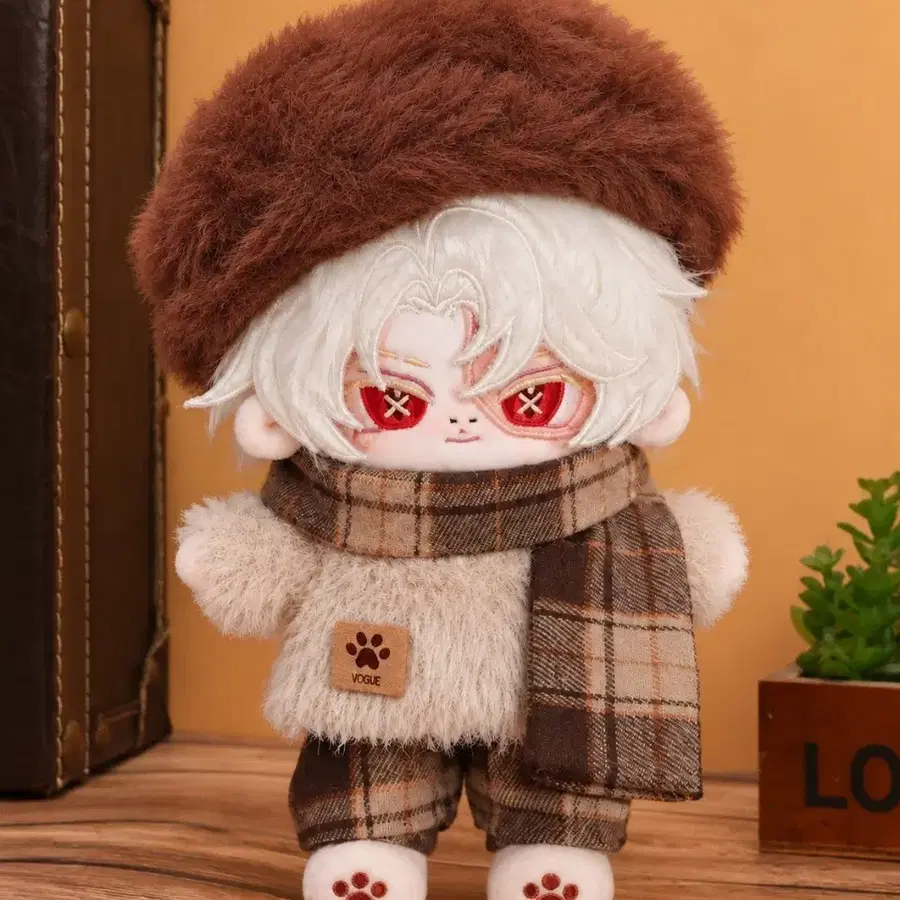 현물) 제5인격 탐사원 찬늑 20cm + 옷세트