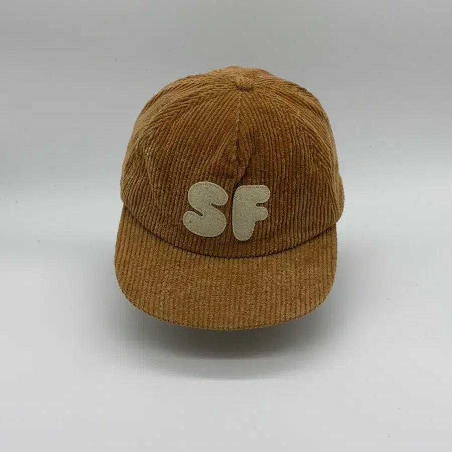 [M] WELD MFG 샌프란시스코 SF 코듀로이 카멜 볼캡 모자