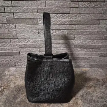 HushTug 해시태그 복조리 가죽백 블랙