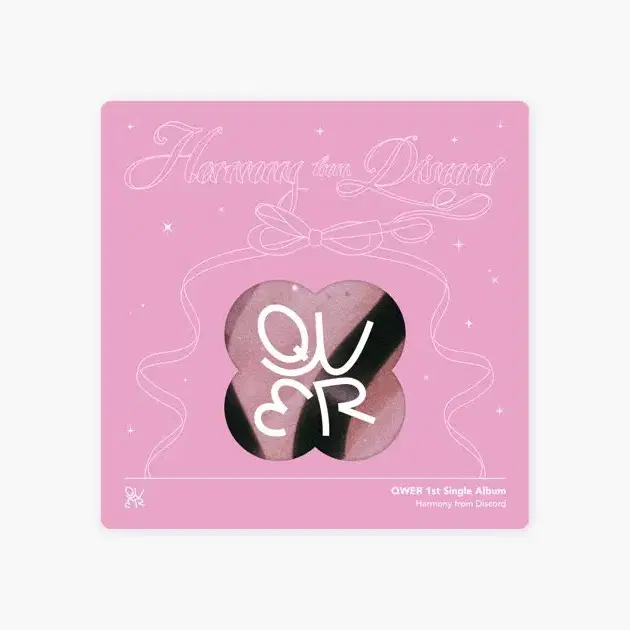 QWER 1st 싱글 앨범 하모니 프롬 디스코드 단순개봉