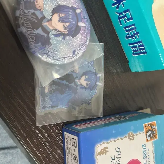 보컬로이드 복권 F상 아쿠아리움 카이토 캔뱃지