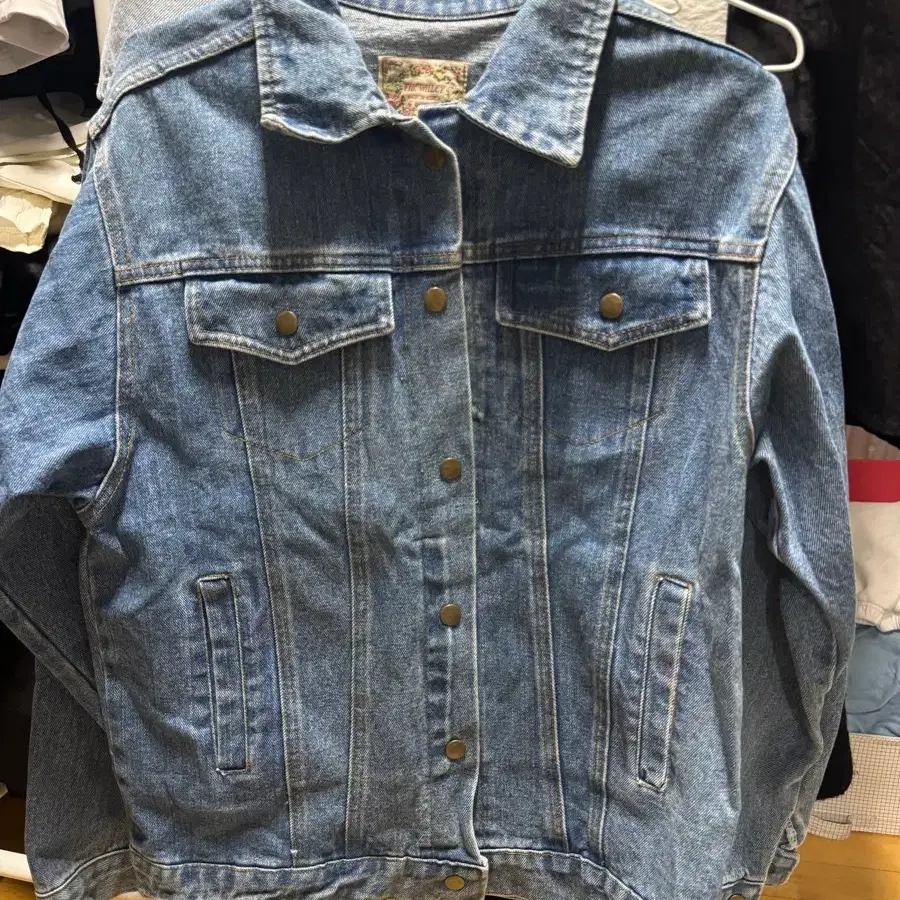 진청자켓 새상품