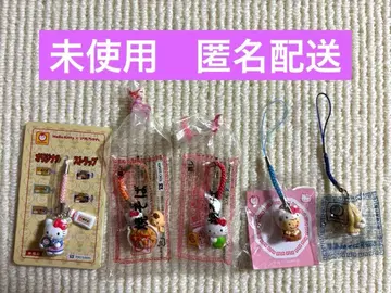 마루짱 야키소바 키티 스트랩 5종