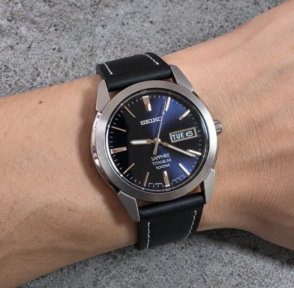 세이코 SGG729P1 블루 사파이어