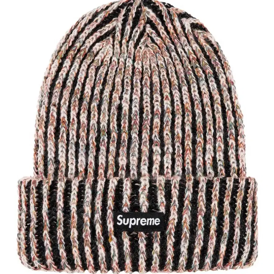 (OS)슈프림 20FW Rainbow Knit Loose Gauge Beanie