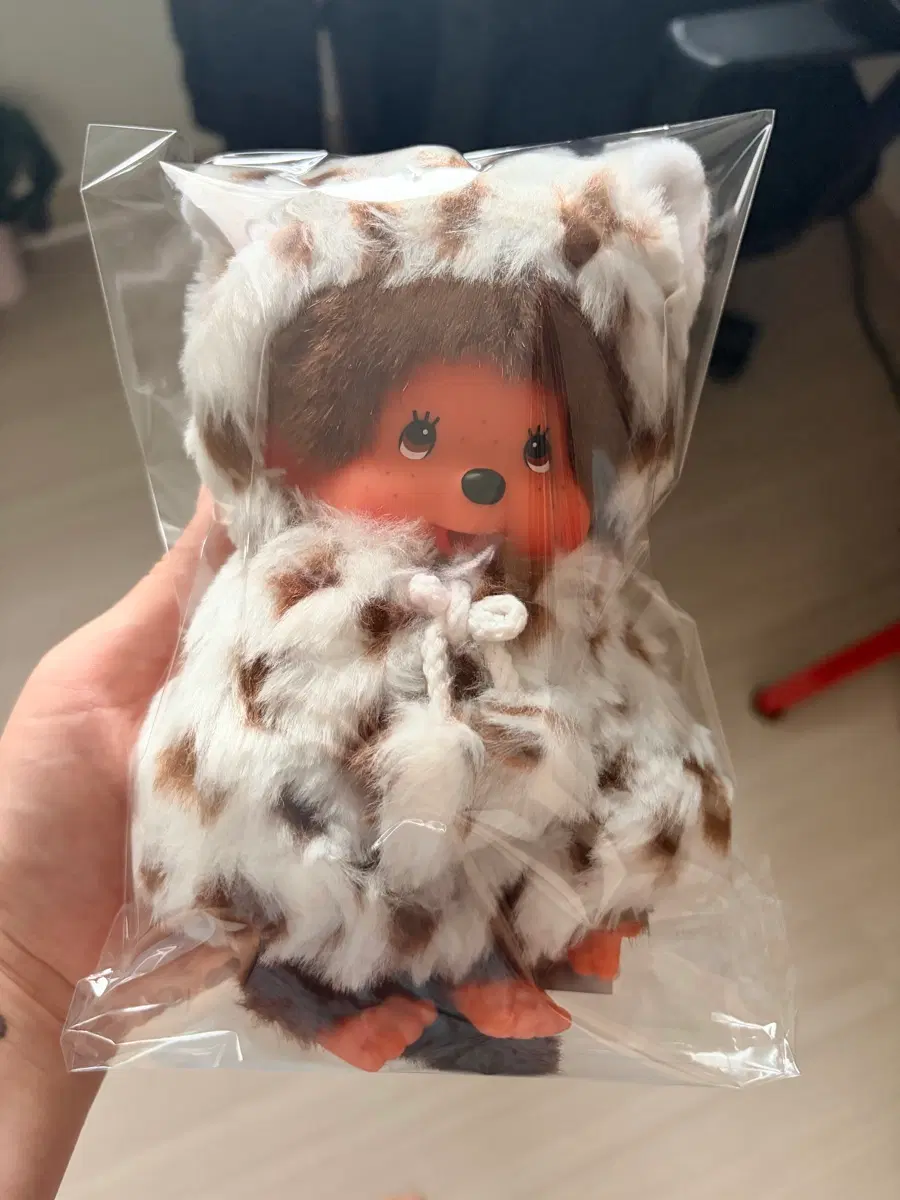 단종된 몬치치 화이트 호피 미개봉 새상품