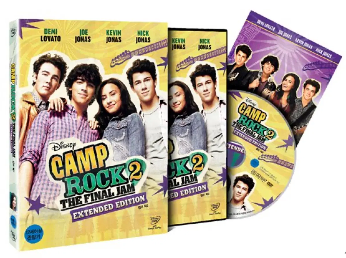 캠프 락 2 디즈니 영화 디비디 DVD 데미 로바토 조나스 브라더스