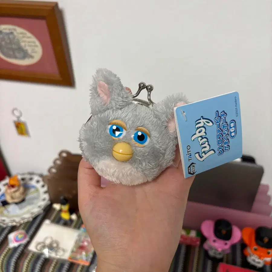 Furby 퍼비 레트로 동전 지갑 파우치
