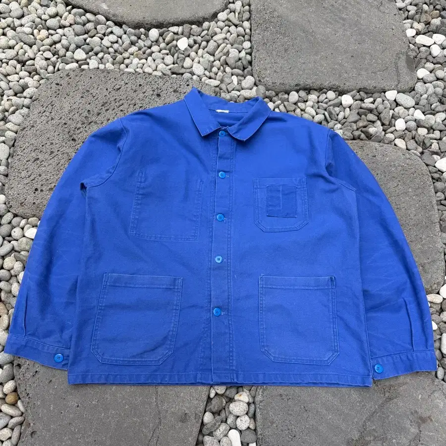 NATURAL WASHED 1990s EUROPEAN UTILITY WORK JACKET 유로피안워크자켓