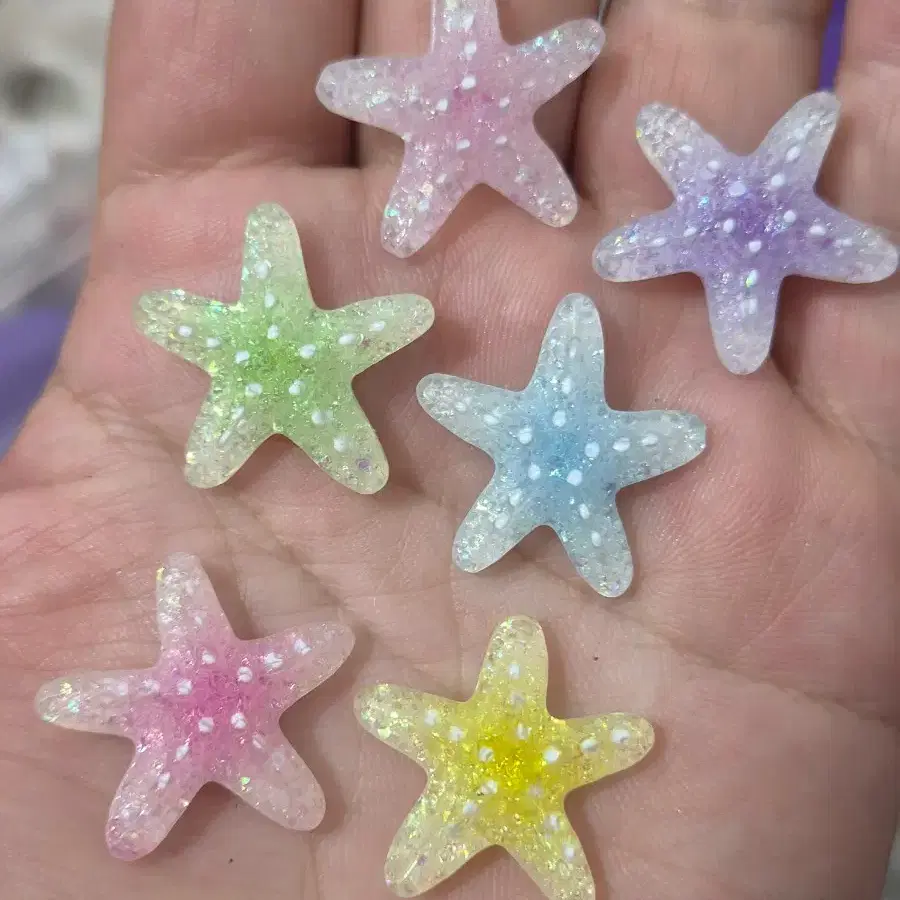 신상 불가사리 데코덴 파츠 탑꾸재료 10개당 랜덤