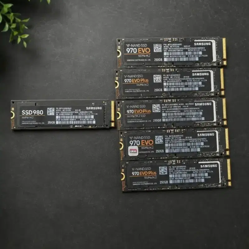 삼성 M.2 NVME 250G SSD 싸게 팝니다