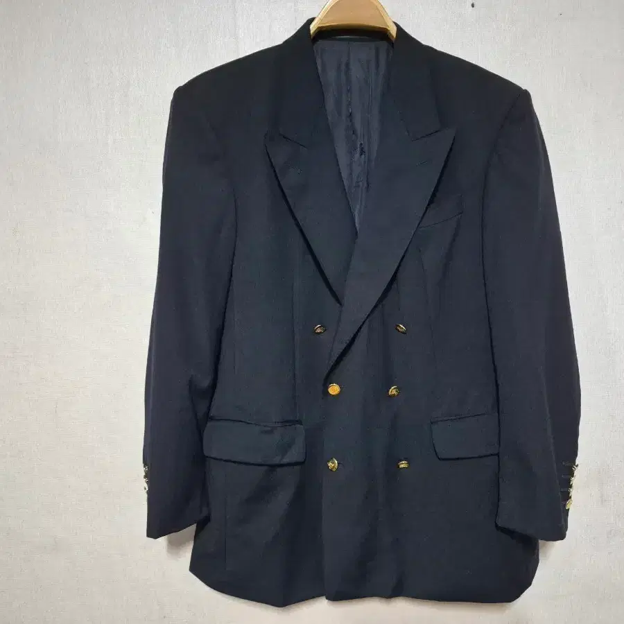 BURBERRY 버버리 금장단추 더블자켓(우리95)