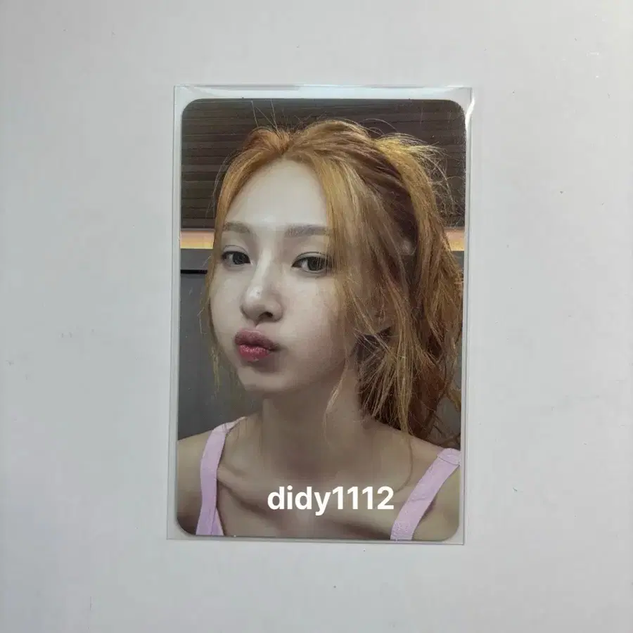 레드벨벳 조이 love splash 포카