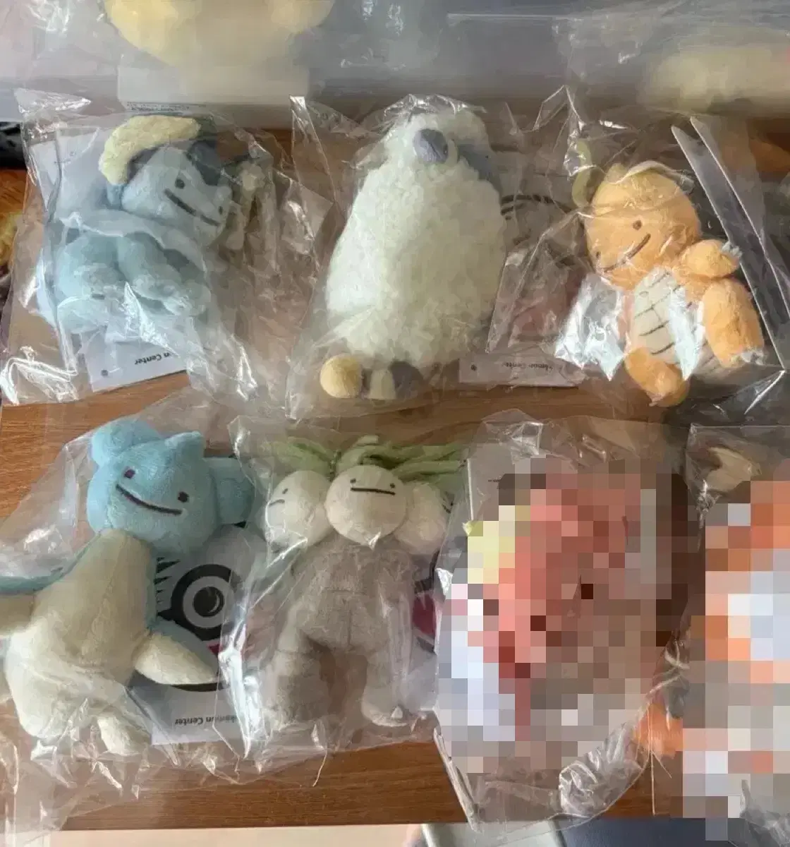 포켓몬스터 변신메타몽 샤미드 잉어킹 메리프 망나뇽 라프리스  나시