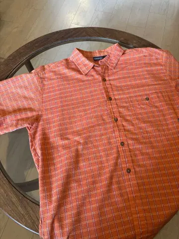 patagonia Puckerware Shirt 시어서커 체크 셔츠
