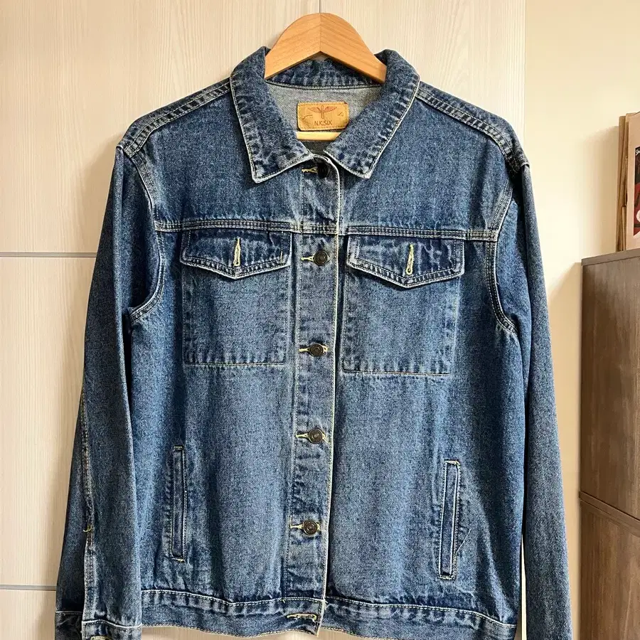 니키식스 (NIKISIX / NIKISIX JEANS) 빈티지 워싱 데님 자켓
