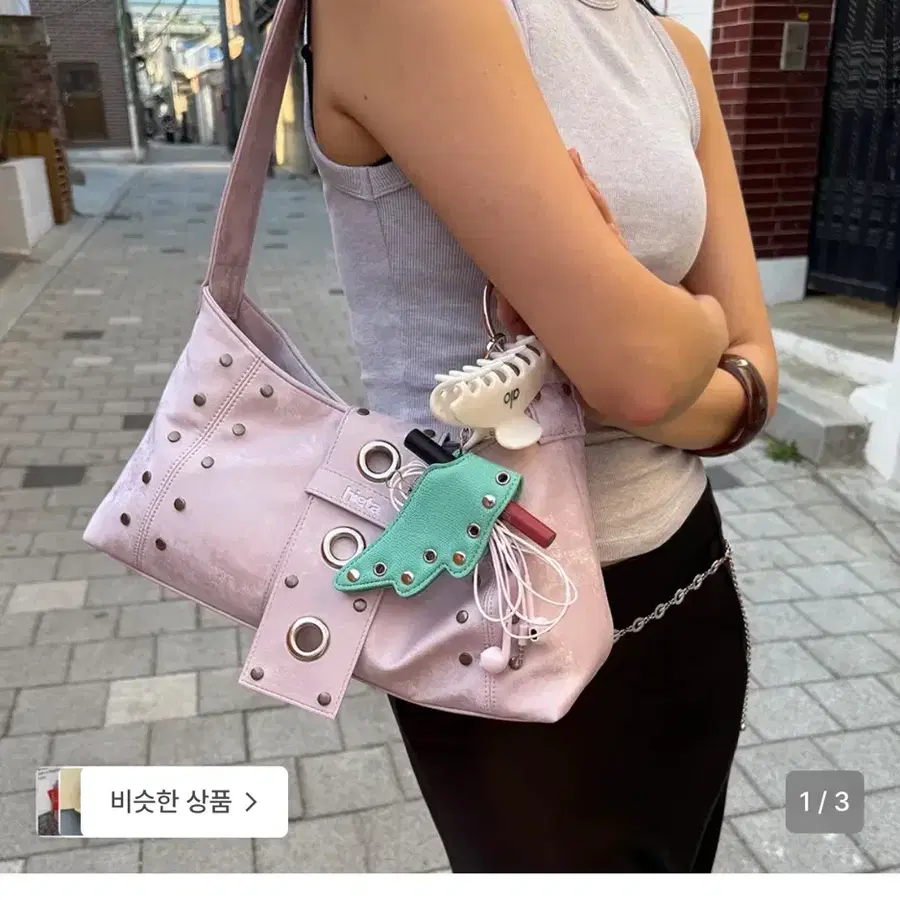 히에타 nita powder pink 가방