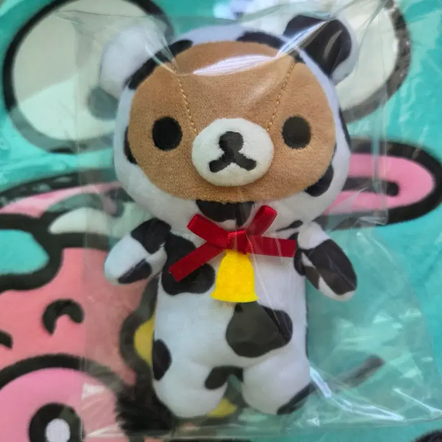 그때 그 시절 리락쿠마 젖소 키링