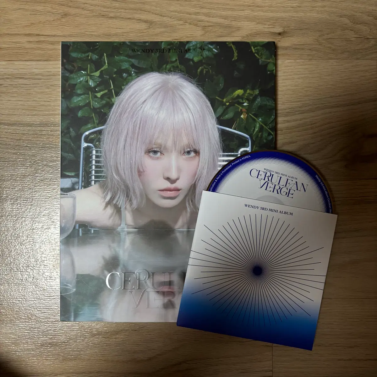 레드벨벳 웬디 cerulean verge앨범