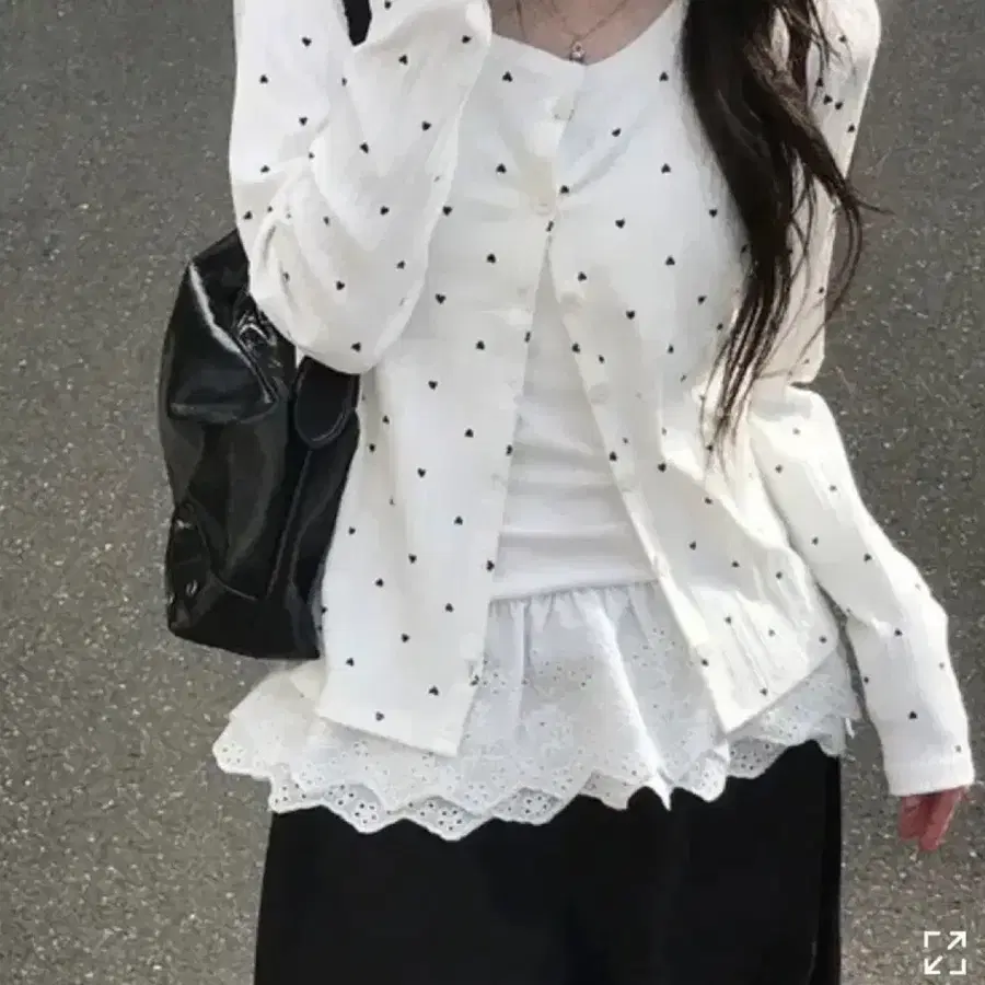[미니포에 MADE] 하트 숲 가디건 판매 교신가능