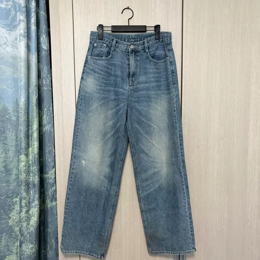 와이드 벌룬 데님 팬츠 28사이즈
